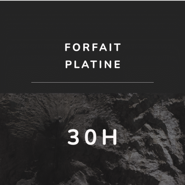 Forfait Platine (30h)