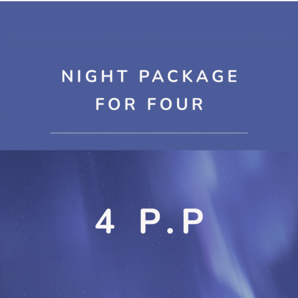 Night package for 4, $899, total