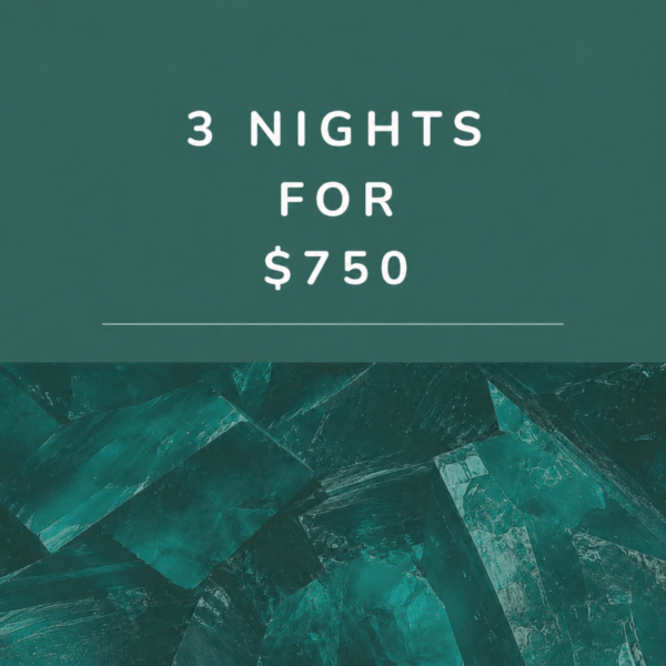 3 Nights for 750$