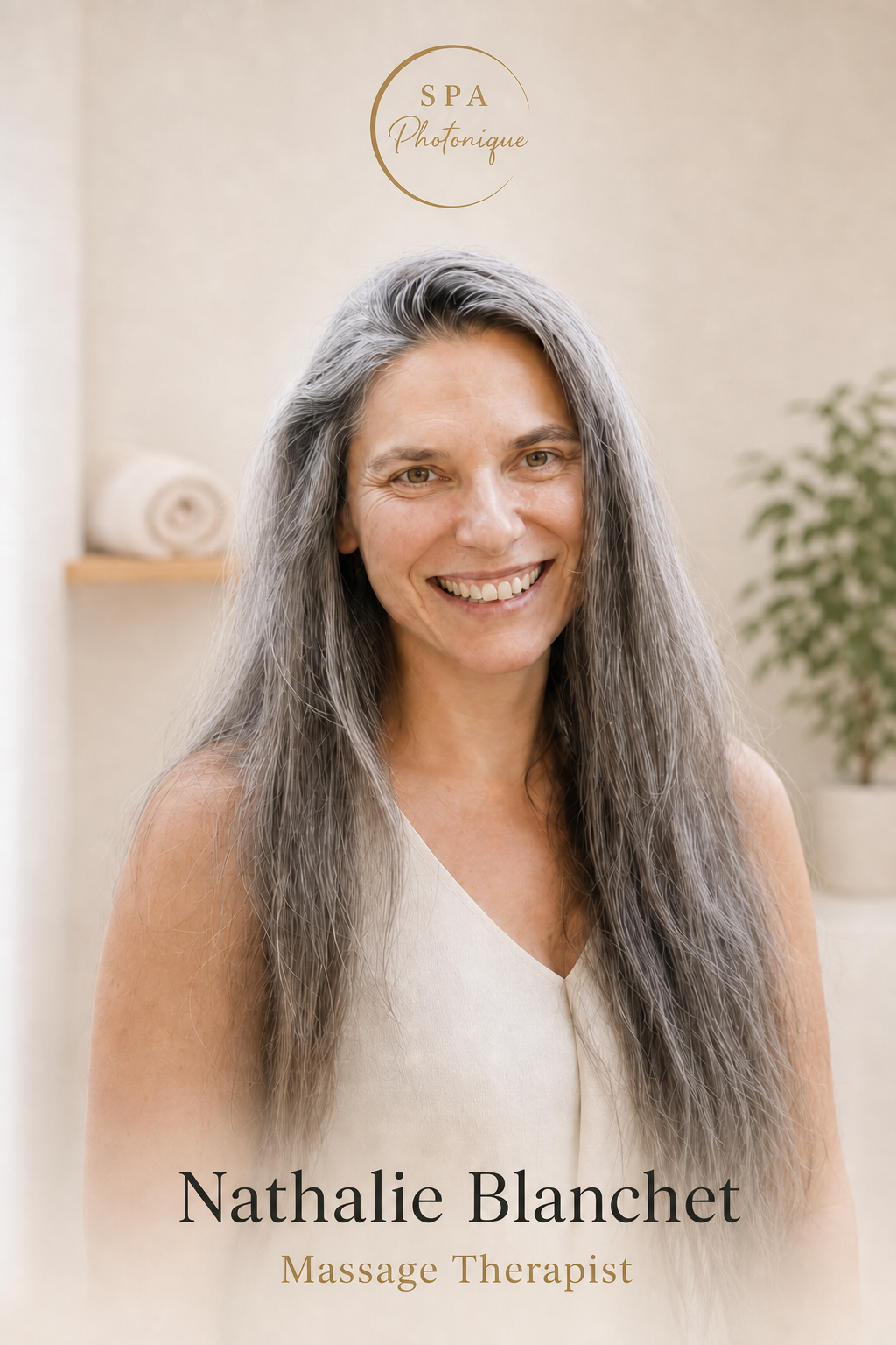 Nathalie Blanchet, massage therapist at Spa Photonique