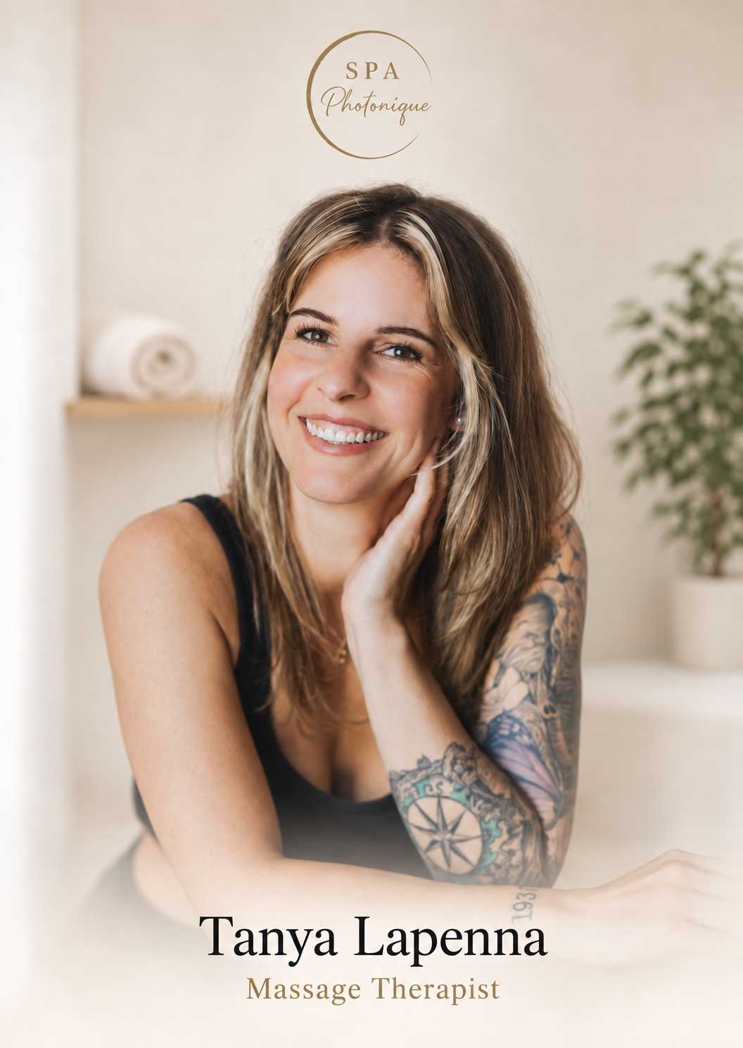 Tanya Lapenna, massage therapist at Spa Photonique