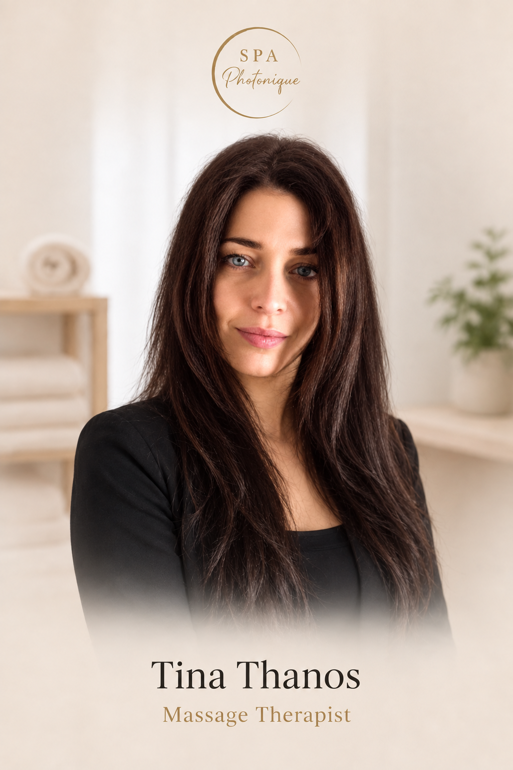 Tina Thanos, massage therapist at Spa Photonique
